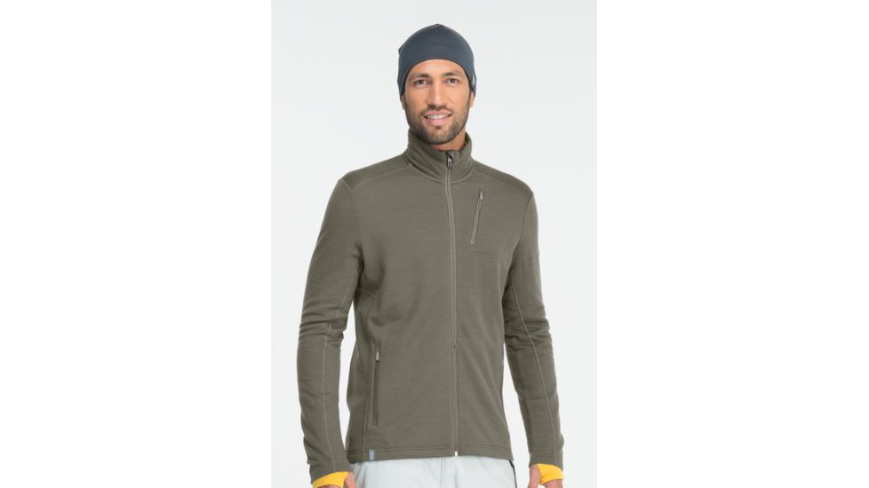 Icebreaker Sierra Long Sleeve Full Zip Jacket - Men's-Cargo-XX-Large