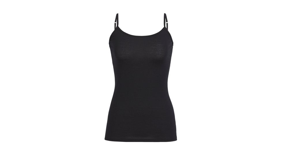Icebreaker Siren Cami Singlet - Women's, Black, Extra Small, IB103193001XS