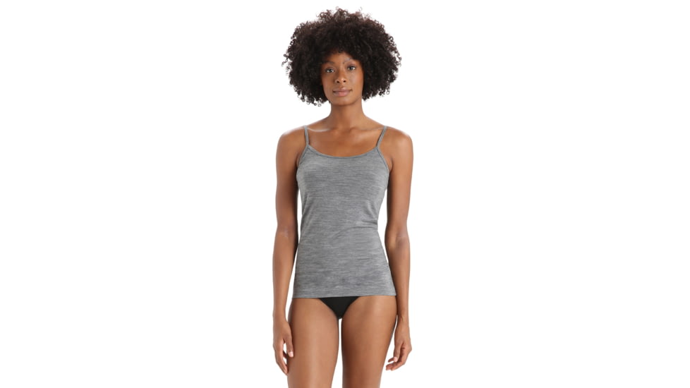 Icebreaker Siren Cami Singlet - Womens, Gritstone Heather, Large, IB103193004L