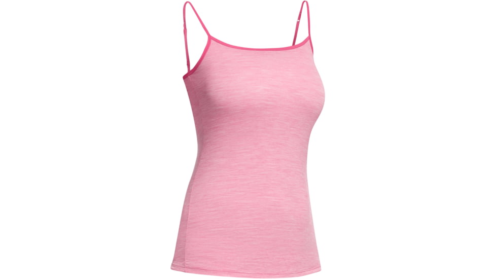 Icebreaker Siren Cami - Womens-Stripe Shocking-Medium