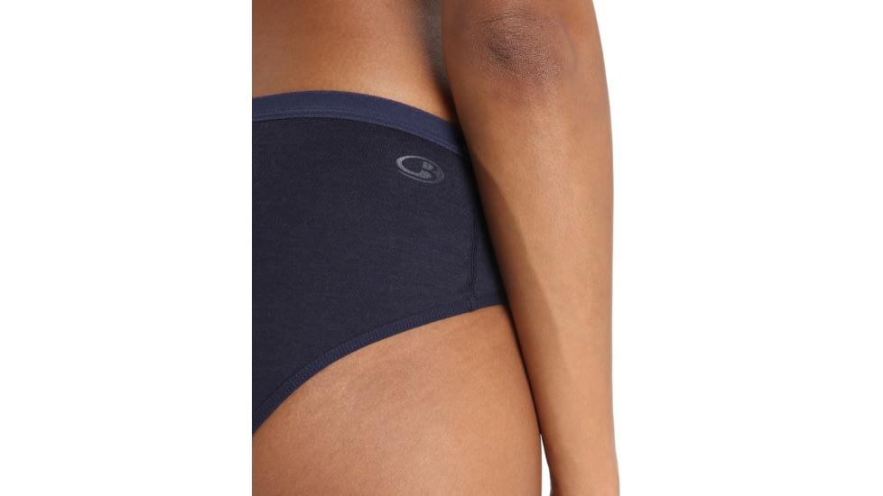 Icebreaker Siren Hipkini Briefs - Women's, Midnight Navy, Small, IB104704401S