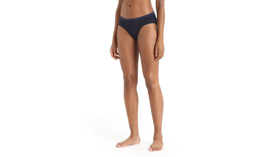 Icebreaker Siren Hipkini Briefs - Womens, Midnight Navy, Small, IB104704401S