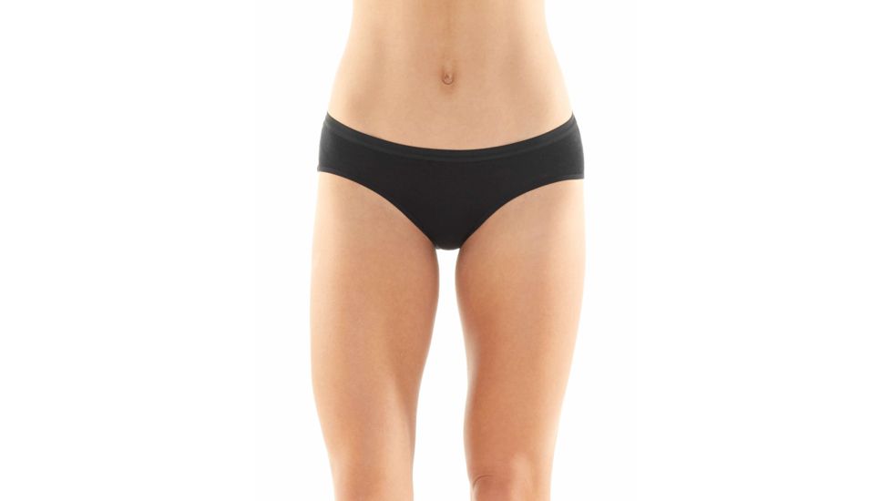 Icebreaker Siren Hipkini - Women's, Black, Large, 104704001L