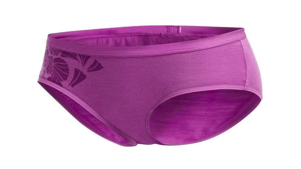 Icebreaker Siren Hipkini - Womens-Water Lily Sweet Pea-Medium