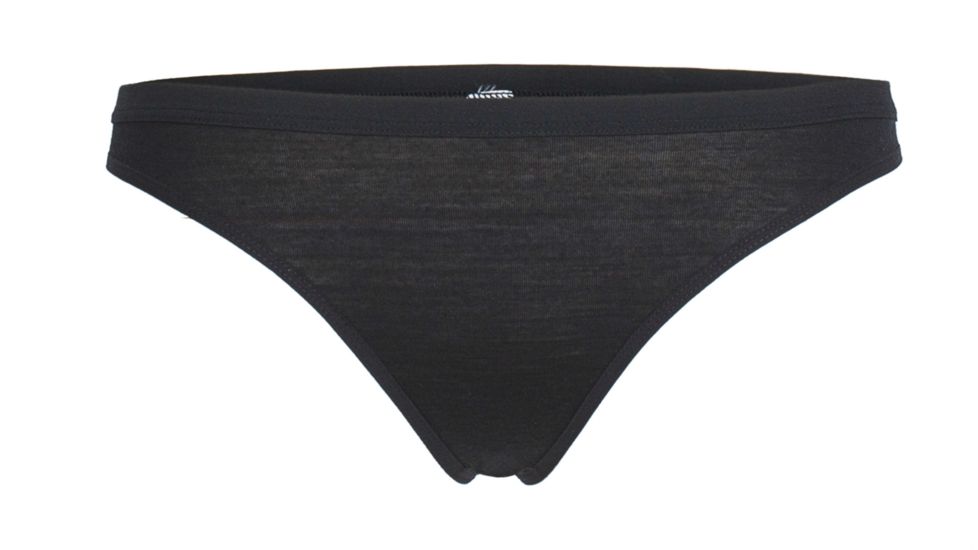 Icebreaker Merino Siren Thong - Women's, Black, Medium, IB103027001M
