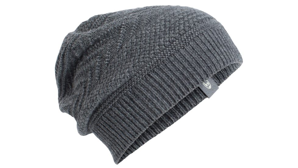 Icebreaker Skyline Hat - Unisex-Blizzard Heather
