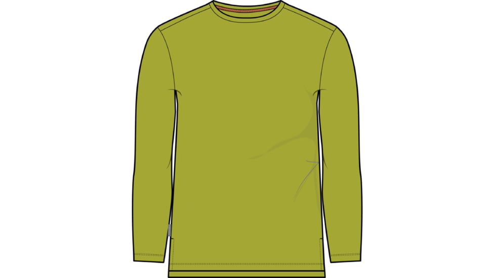 Icebreaker Sphere II Long Sleeve T-Shirt - Men's, Bio Lime, Extra Large, IB0A56D8864XL