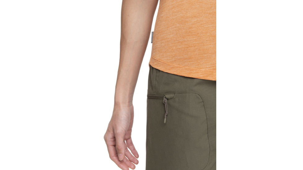 Icebreaker Sphere II Short Sleeve Scoop T-Shirt - Womens, Earth Heather, Large, IB0A56EY875L