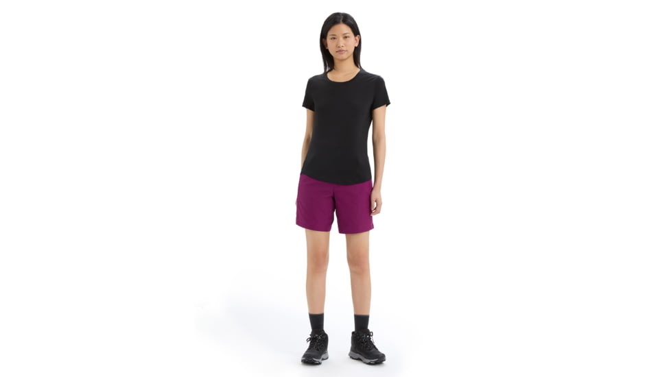 Icebreaker Sphere II Short Sleeve T-Shirt - Womens, Black, Medium, IB0A56D3001M