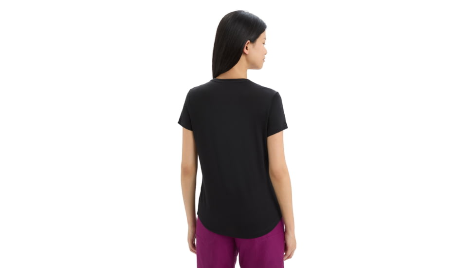 Icebreaker Sphere II Short Sleeve T-Shirt - Women's, Black, Medium, IB0A56D3001M