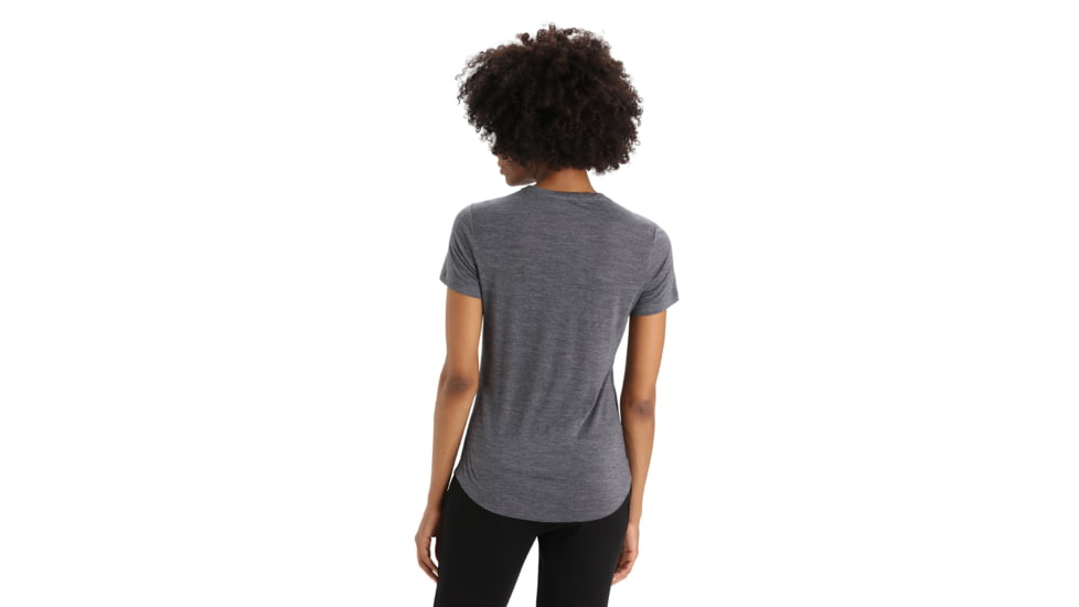 Icebreaker Sphere II Short Sleeve T-Shirt - Womens, Midnight Navy Heather, Extra Large, IB0A56D3440XL