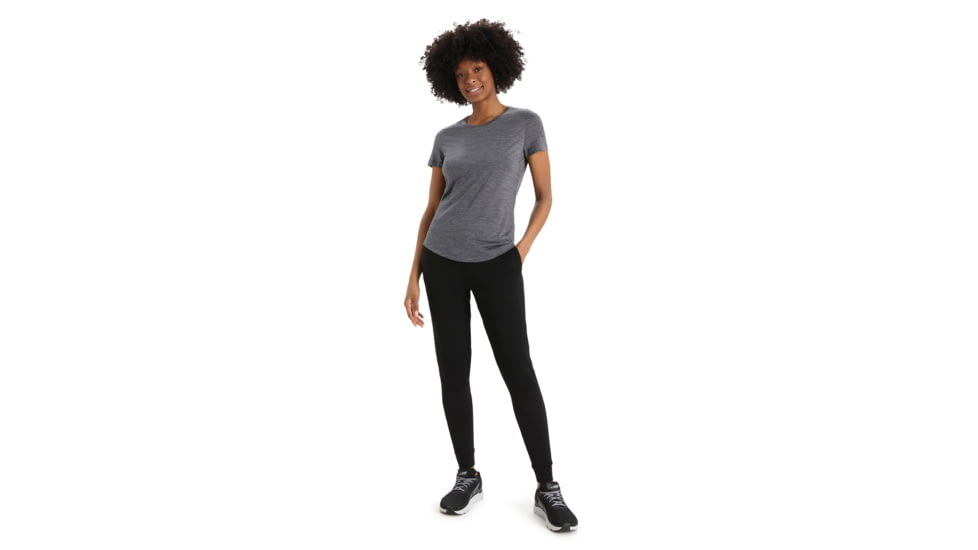 Icebreaker Sphere II Short Sleeve T-Shirt - Womens, Midnight Navy Heather, Extra Large, IB0A56D3440XL