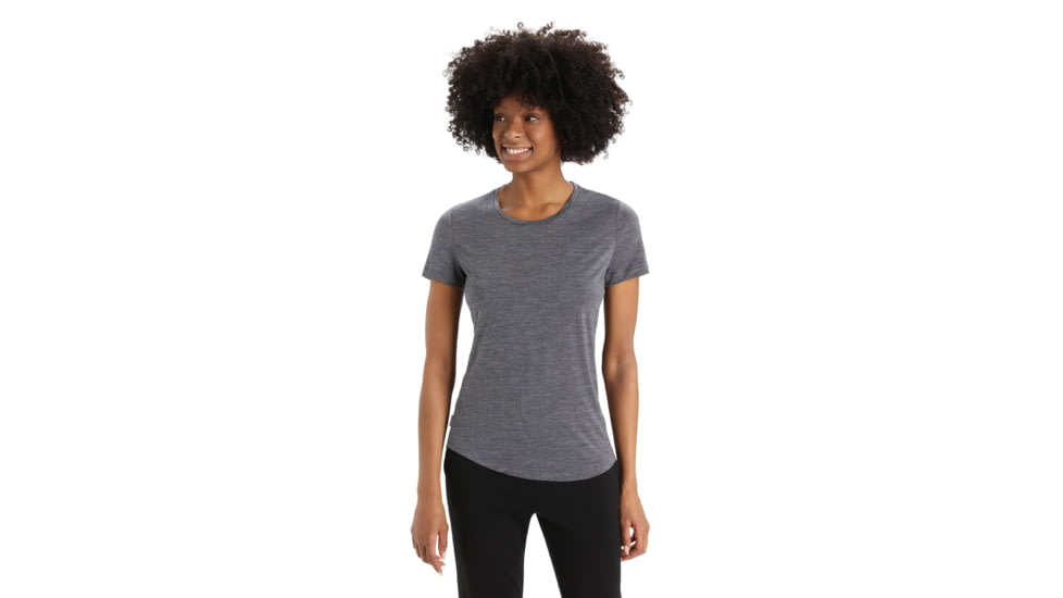Icebreaker Sphere II Short Sleeve T-Shirt - Womens, Midnight Navy Heather, Extra Large, IB0A56D3440XL