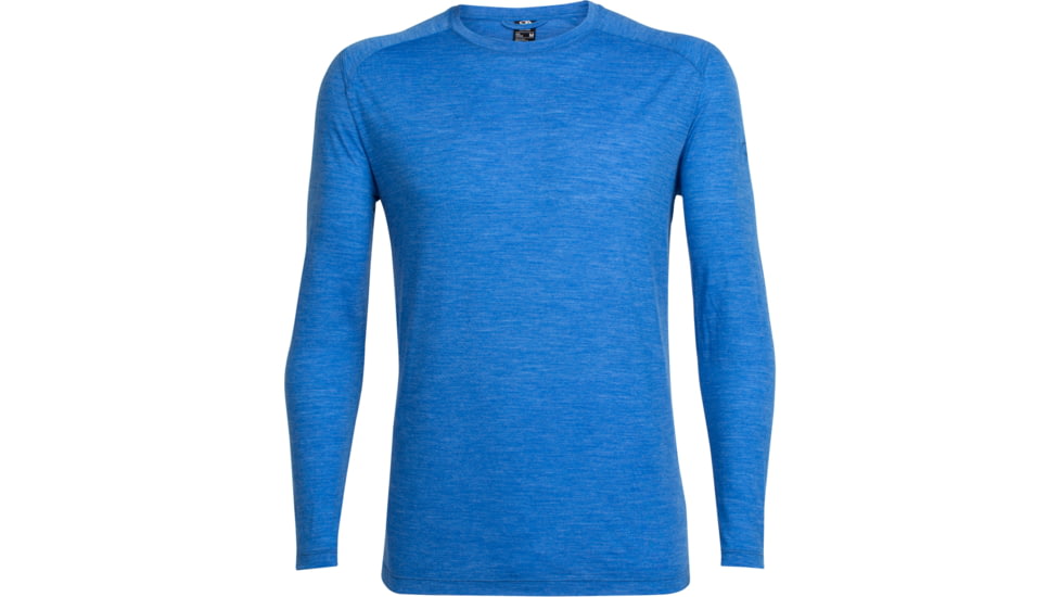 Icebreaker Sphere Long Sleeve Crew - Men's-Cadet Heather-X-Large