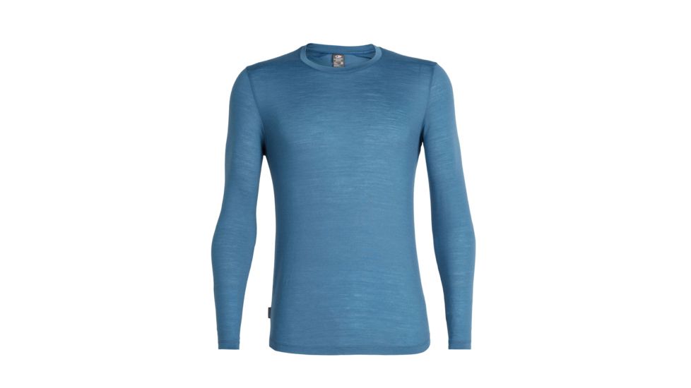 Icebreaker Sphere Long Sleeve Crewe - Mens, Thunder, Large, 104569401L