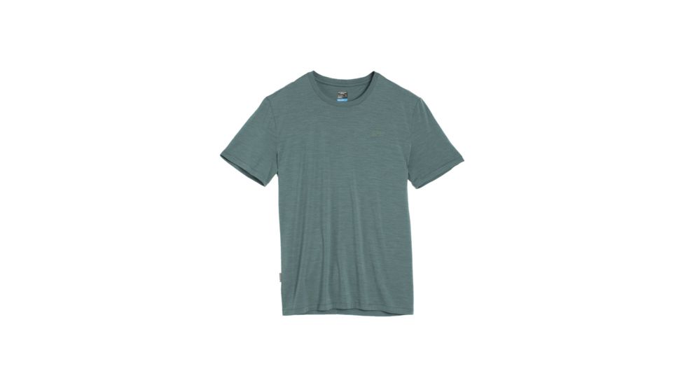 Icebreaker Sphere Short Sleeve Crew - Men's-Canoe Heather-X-Large