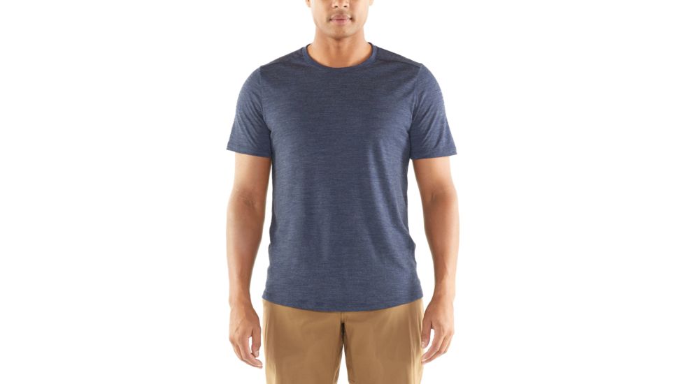 Icebreaker Sphere Short Sleeve Crew - Mens, Midnight Navy Hthr, Large, 104570401L
