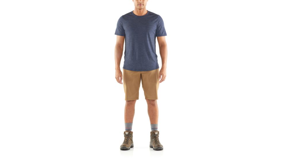 Icebreaker Sphere Short Sleeve Crew - Mens, Midnight Navy Hthr, Large, 104570401L