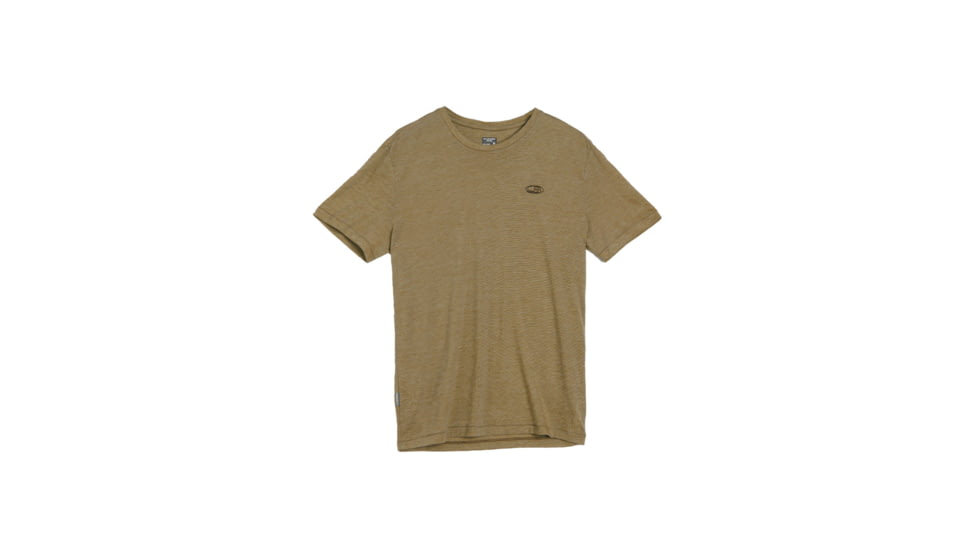 Sphere Short Sleeve Crew - Mens-Stripe Tobacco/Snow-X-Large