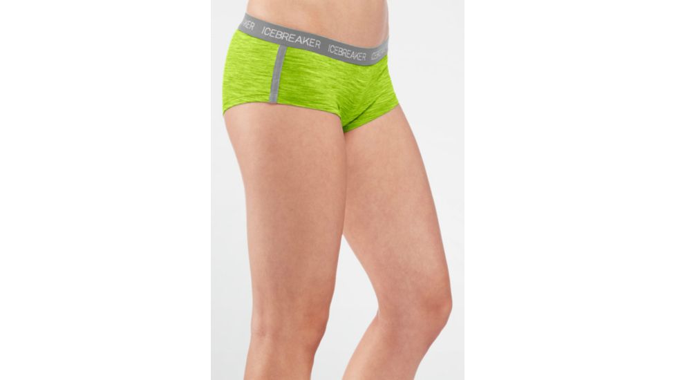Icebreaker Sprite Hot Pant - Women's-Honeydew-Large