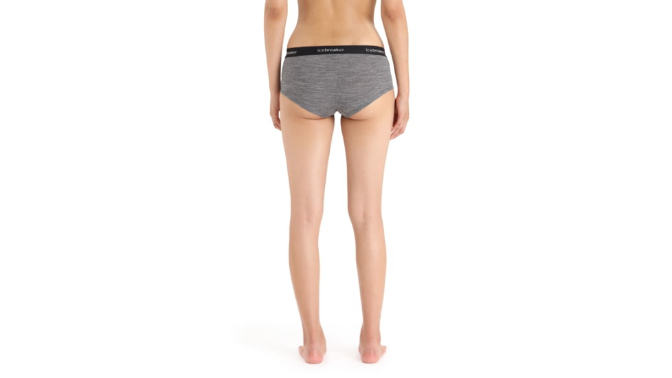 Icebreaker Sprite Hot Pants - Womens, Gritstone Heather, Medium, IB103023013M