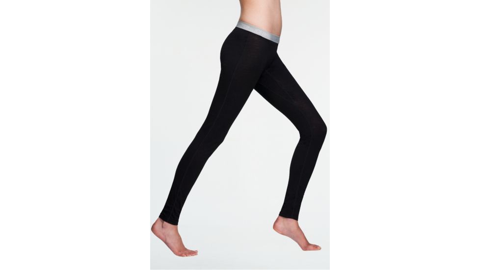 Icebreaker Sprite Leggings - Womens-Black-Medium
