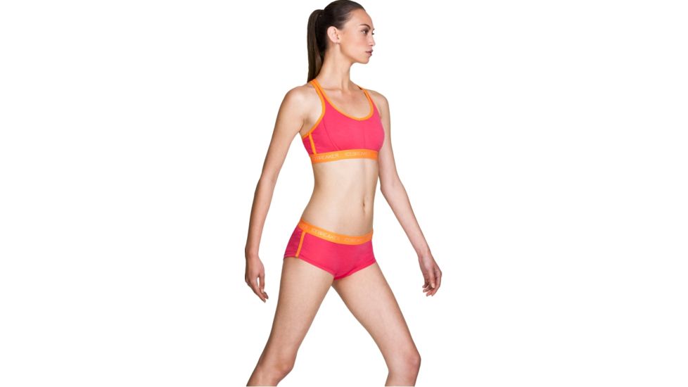 Icebreaker Sprite Racerback Bra Clearance- Women's-Black-Large