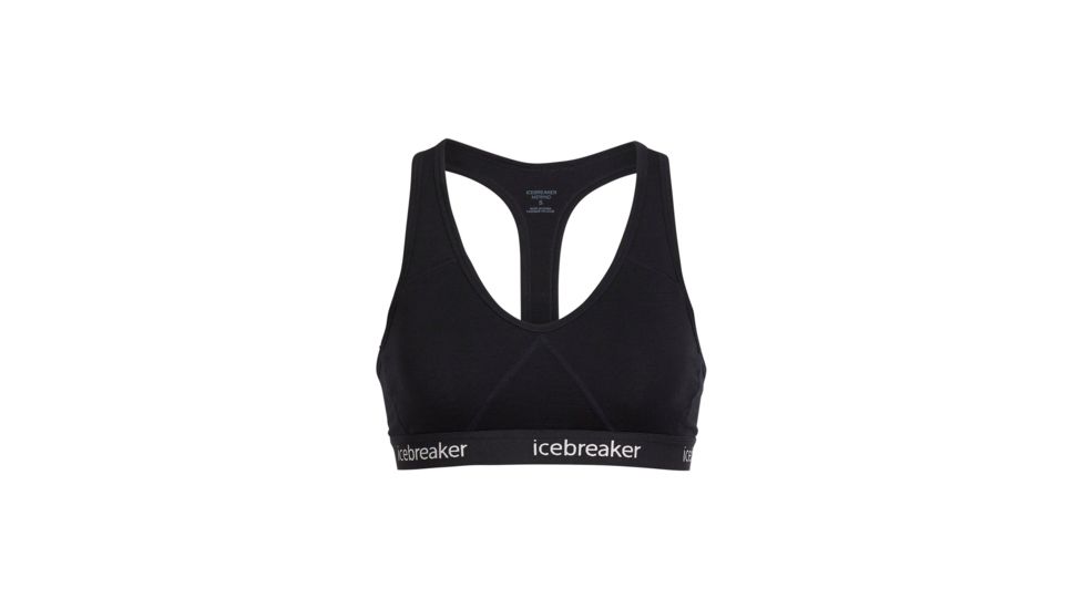 Icebreaker Sprite Racerback Bra - Women's, Black, Small, IB103020001S