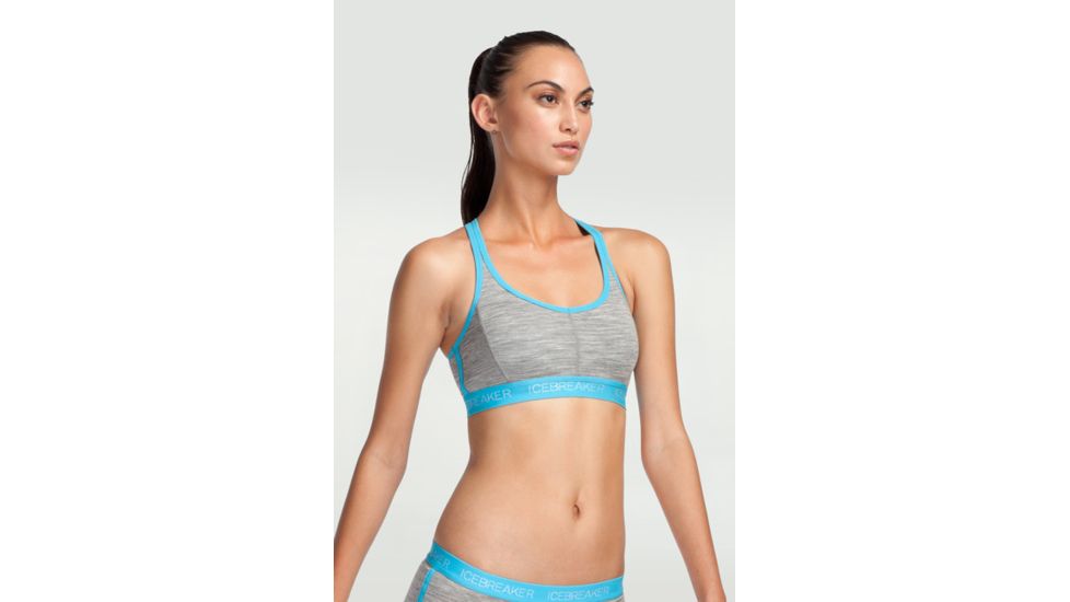 Icebreaker Sprite Racerback Bra - Women's-Metro-Large