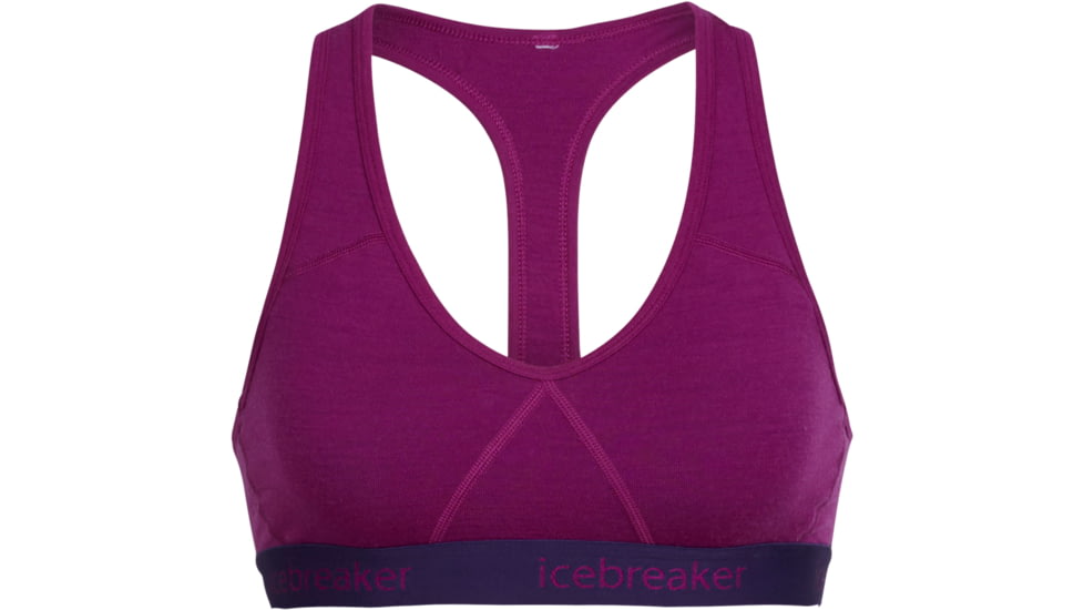 Icebreaker Sprite Racerback Bra - Women's, Vivid/Aura, Extra Small, 103020-501-XS