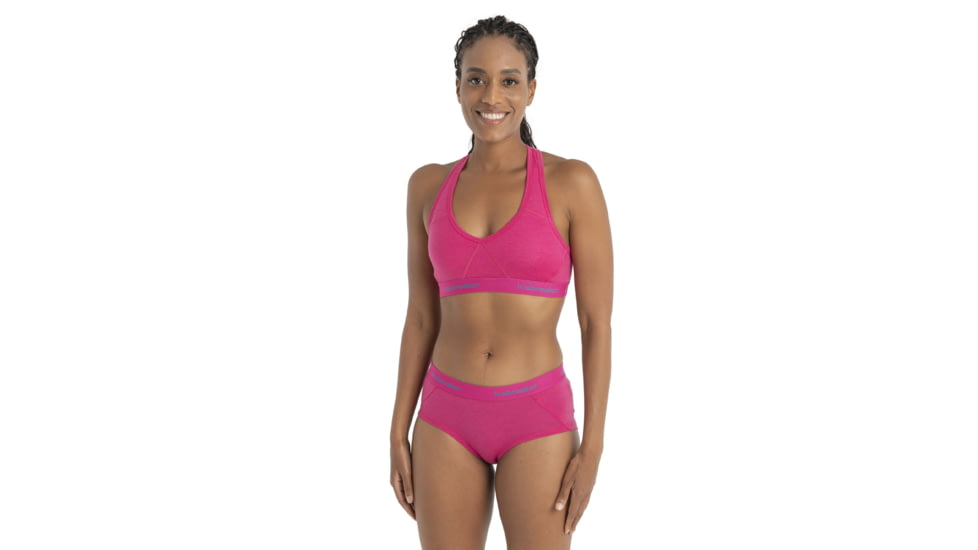 Icebreaker Sprite Racerback Bra - Women's, Tempo, Extra Small, IB103020854XS
