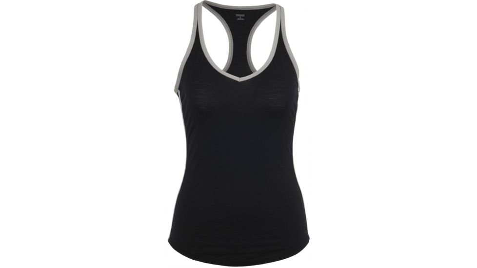 Icebreaker Sprite Racerback Tank - Women's-Black-X-Small