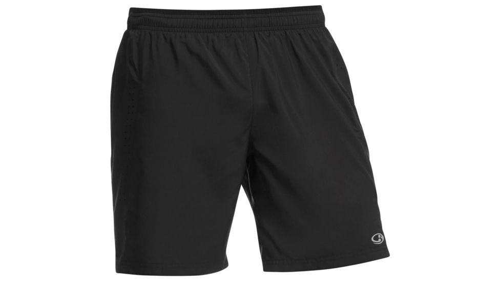 Icebreaker Strike Short - Mens-Black-5 in-Large