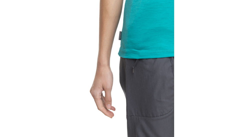 Icebreaker Tech Lite II Short Sleeve T-Shirt - Womens, Flux Green, Medium, IB0A59J9861M