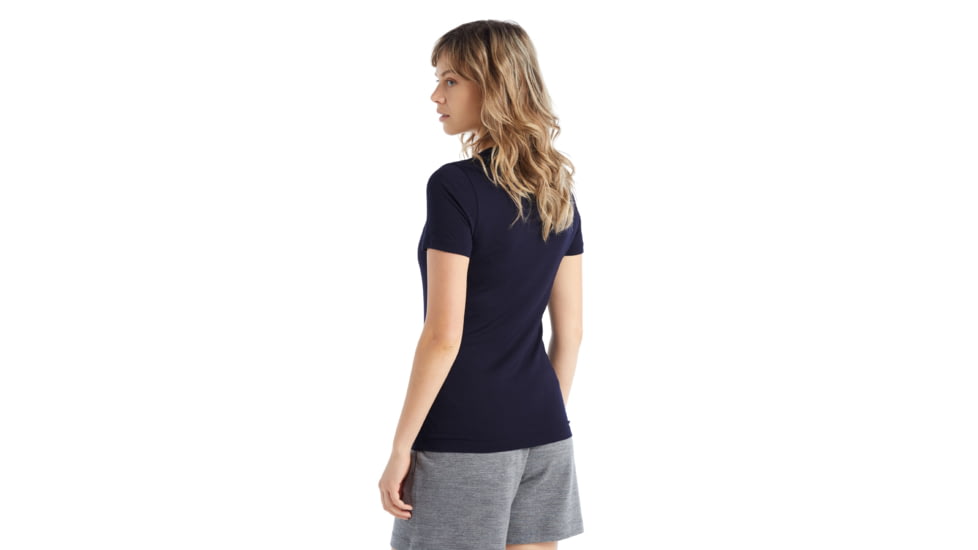 Icebreaker Tech Lite II Short Sleeve T-Shirt - Womens, Midnight Navy, Small, IB0A59J9401S