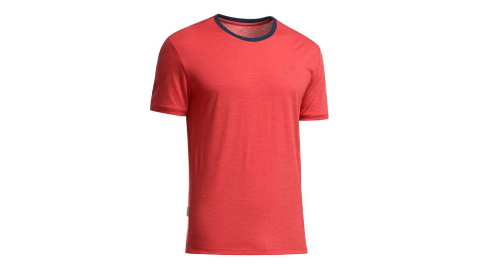 Icebreaker Tech Lite Short Sleeve Crew - Men's-Clay/Admiral-Large