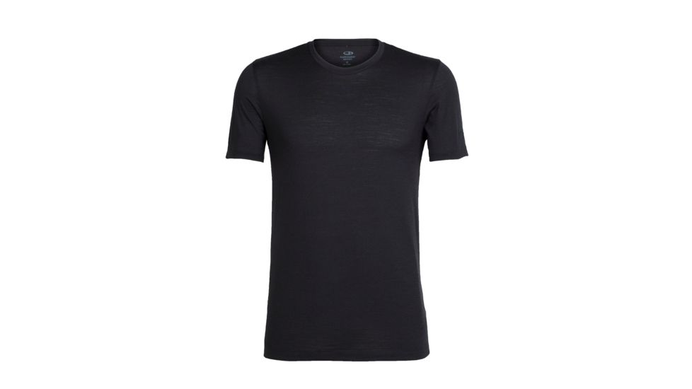 Icebreaker Tech Lite Short Sleeve Crewe, Black, 2XL, 103860001XXL