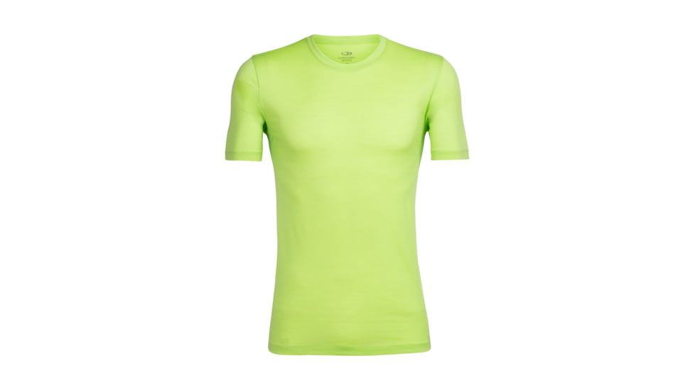 Icebreaker Tech Lite Short Sleeve Crewe, Citron, L, 103860302L