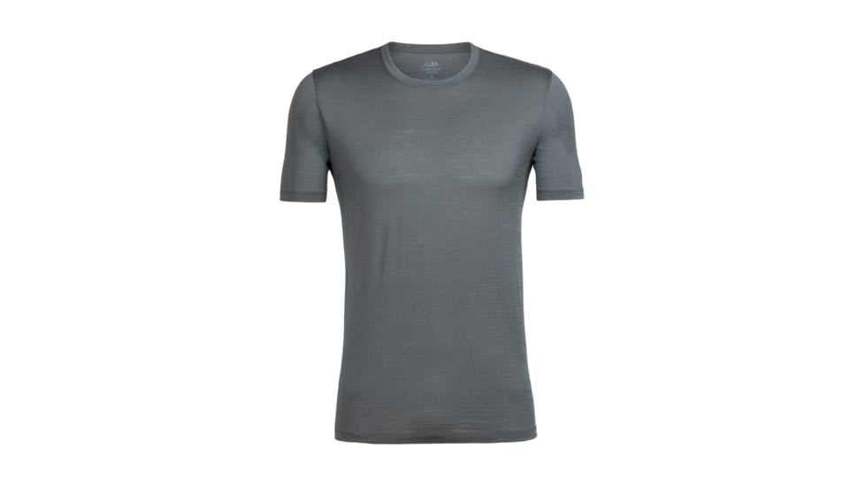 Icebreaker Tech Lite Short Sleeve Crewe, Metal, L, 103860005L