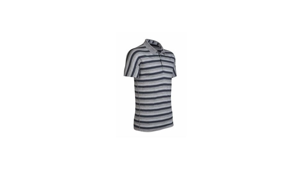 Icebreaker Tech Polo Clearance - Men's-Stealth-Small
