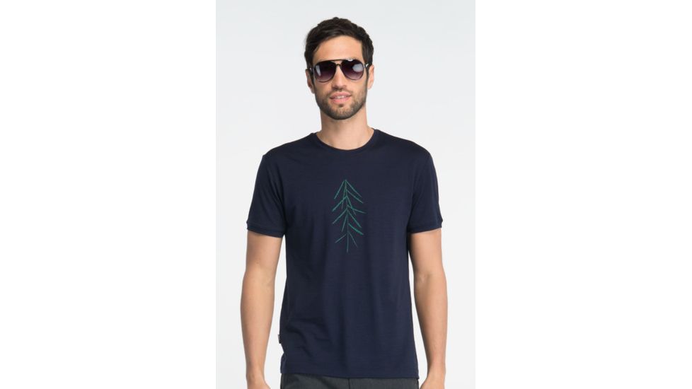 Icebreaker Tech Short Sleeve V Chrysanthemum Clearance - Women's-Sable-Medium