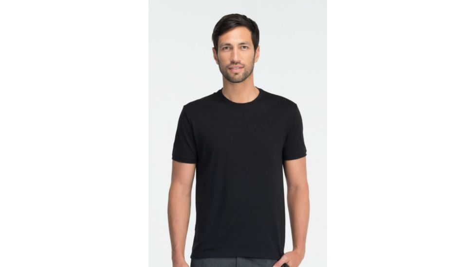 Tech T Lite Short Sleeve - Mens-Black-Medium