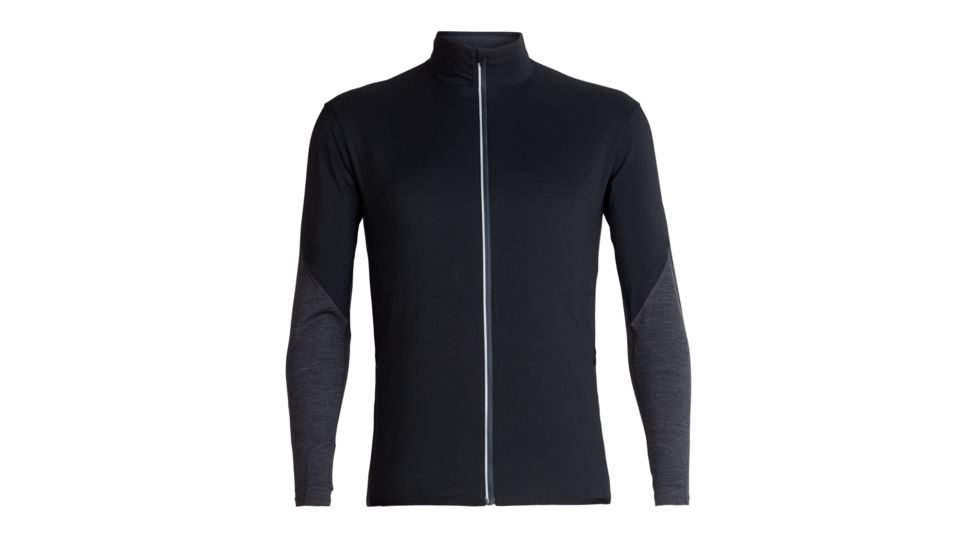 Icebreaker Tech Trainer Hybrid Jacket, Black/Jet Hthr, 2XL, 104298-001-XXL