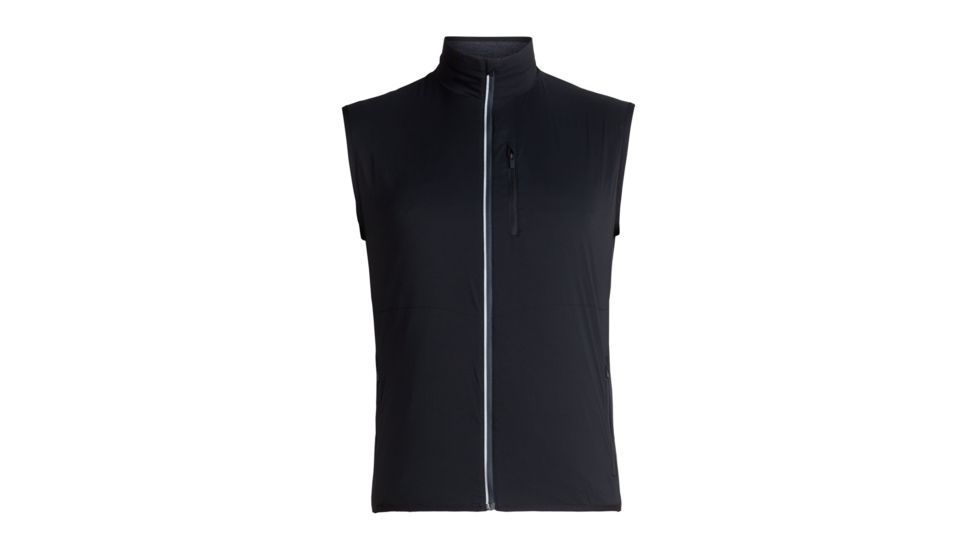 Icebreaker Tech Trainer Hybrid Vest, Black/Jet Hthr, 2XL, 104296-001-XXL