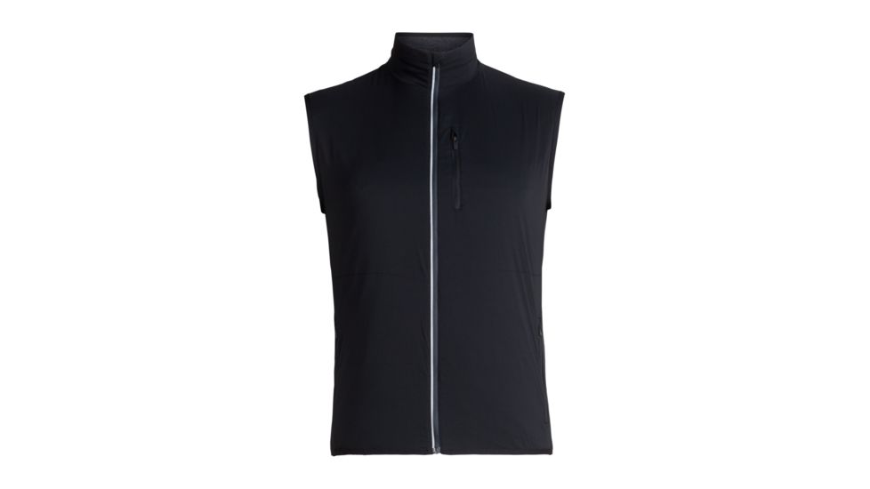 Icebreaker Tech Trainer Hybrid Vest - Mens, Black/Jet Heather, Small, 104296-001-S