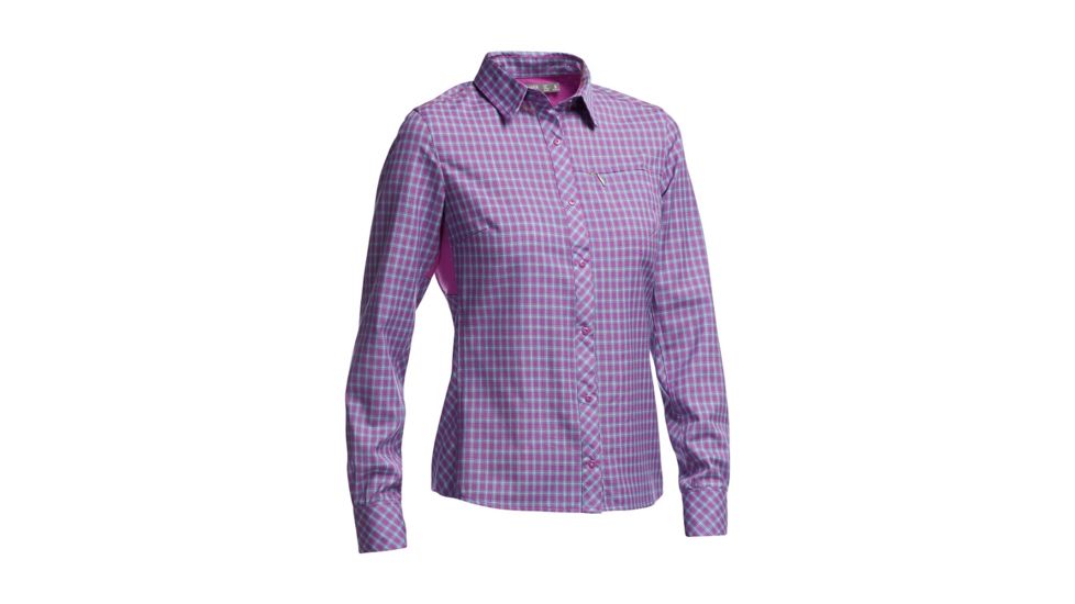 Terra Long Sleeve Shirt - Womens-Sweetpea/Alpine/Pearl-Large