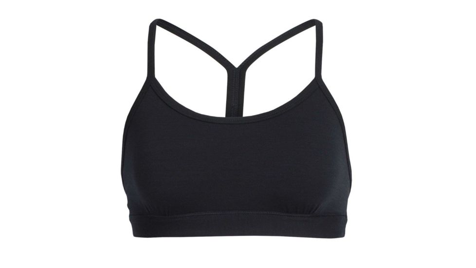 Icebreaker Tiki Bra - Women's-Black-X-Small