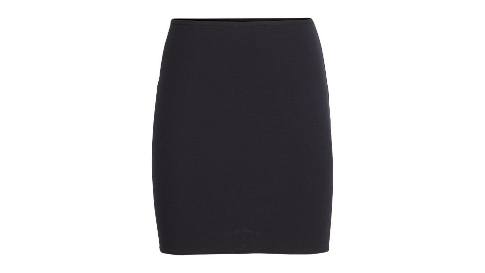 Icebreaker Tsveti Skirt - Women's -Black/Jet Heather-Medium