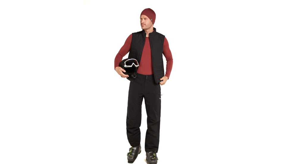 Icebreaker Unisex Merino 260 Ridge Beanie, Port, OS, IB0A56SK01COS