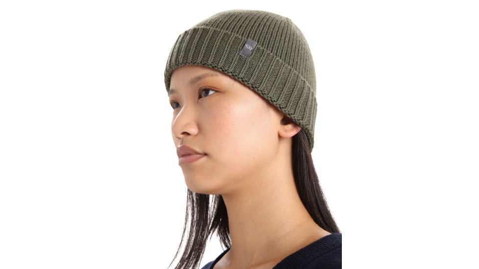 Icebreaker Vela Cuff Beanie, Loden, One Size, IB105237069OS